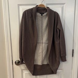 Banana Republic Brown Open-Front Cardigan